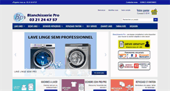 Desktop Screenshot of blanchisserie-pro.com